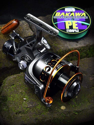 Planet Gates New Double Brake Design Fishing Reel Super Strong Carp Fishing Feeder Spinning Reel Spinning wheel type fishing wheel MG