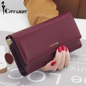 Planet Gates New Fashion Women Wallets Long Style Multi-functional wallet Purse Fresh PU leather Female Clutch Card Holder