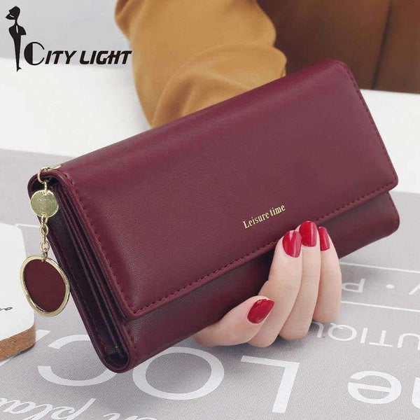 Planet Gates New Fashion Women Wallets Long Style Multi-functional wallet Purse Fresh PU leather Female Clutch Card Holder