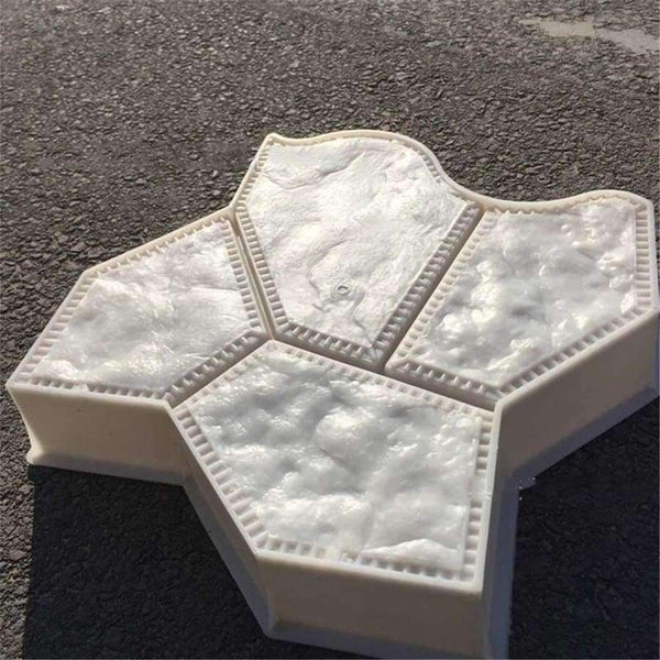 Planet Gates New Garden Plastic Path Concrete Paving Tool Marble Floor Brick Stone Shape Mould Garden Decoration Concrete Molds Garden Tools