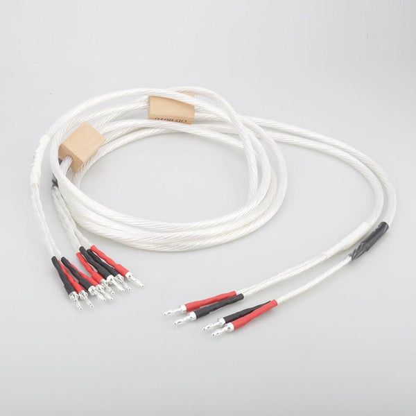 Planet Gates New Hi End 2.5M Nordost Odin Speaker cable Biwire speaker cable banana terminal silver plated hifi speaker