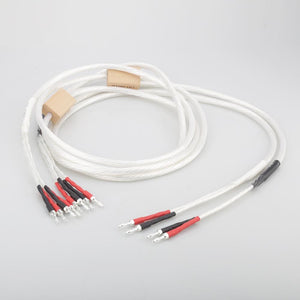 Planet Gates New Hi End 2.5M Nordost Odin Speaker cable Biwire speaker cable banana terminal silver plated hifi speaker