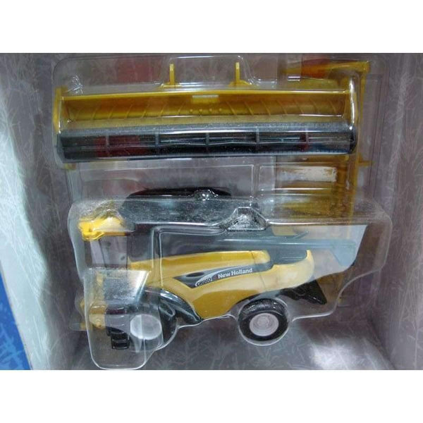Planet Gates NEW HOLLAND CR960 COMBINE Harvester 13595 1/64 Scale Yellow Alloy ABS Agricultural Vehicles Collections Toys For Children