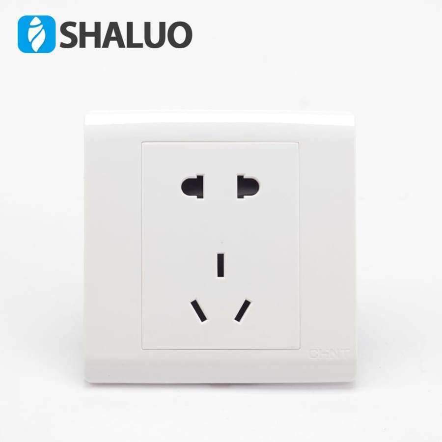Planet Gates New Home Wall Power Supply Socket Switch five holes switch 10A 250V plug base for common home appliance home switch
