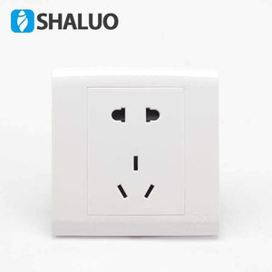 Planet Gates New Home Wall Power Supply Socket Switch five holes switch 10A 250V plug base for common home appliance home switch