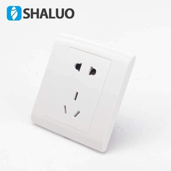 Planet Gates New Home Wall Power Supply Socket Switch five holes switch 10A 250V plug base for common home appliance home switch