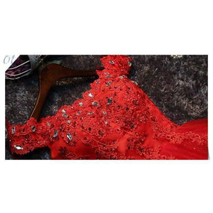 Planet Gates New lace up red lace up short wedding party prom dress 2018 wholesale bride marry Bridesmaid Dresses Chinese