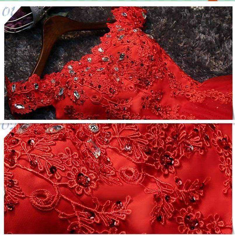 Planet Gates New lace up red lace up short wedding party prom dress 2018 wholesale bride marry Bridesmaid Dresses Chinese