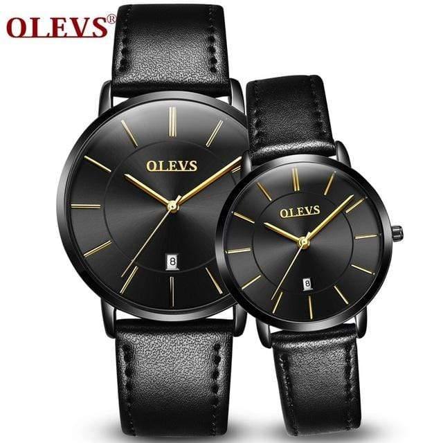 Planet Gates Couple watches For Lovers luxury top brand waterproof casual style New Fashion Ultrathin Quartz Leather watch High quality