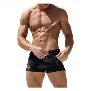 Planet Gates Нови мъжки бански костюми Летни плажни мъжки плувни шорти с джоб Секси мъжки плажни бански костюми за сърф AQ09