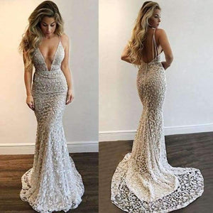 Planet Gates New Mermaid Evening Dresses 2018 Spaghetti Strap Floor Length Beading Crystal Tulle Prom Dresses Robe de soriee