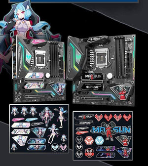 Planet Gates New Motherboard iCraft B460M WIFI6 PC Mainboard Kit Dual Channel DDR4 RGB SATA3.0 VGA LGA1200 Computer Accessories