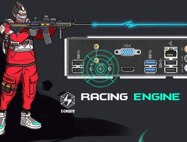 Planet Gates New Motherboard iCraft B460M WIFI6 PC Mainboard Kit Dual Channel DDR4 RGB SATA3.0 VGA LGA1200 Computer Accessories