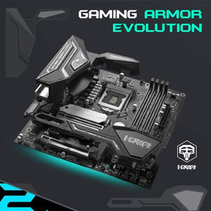 Planet Gates New Motherboard iCraft B460M WIFI6 PC Mainboard Kit Dual Channel DDR4 RGB SATA3.0 VGA LGA1200 Computer Accessories