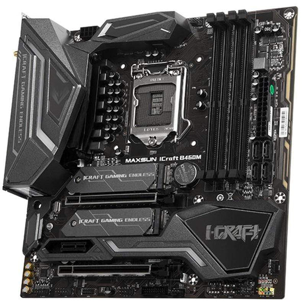 Planet Gates New Motherboard iCraft B460M WIFI6 PC Mainboard Kit Dual Channel DDR4 RGB SATA3.0 VGA LGA1200 Computer Accessories