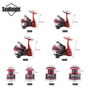Planet Gates New PUCK 2000 3000 4000 5000 Spinning Reel 5.2:1 Fishing Reel 9KG Max Drag Power Spinning Wheel Long Casting Fishing