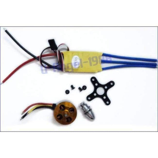 Planet Gates New RC 2200KV  Brushless Motor A2212-6T +  ESC 30A Brushless Motor Speed Controller