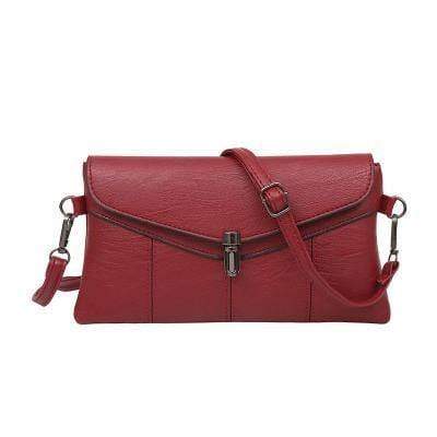 Planet Gates new red Leather handbags  women wedding clutches ladies party purse famous designer crossbody shoulder messenger bags