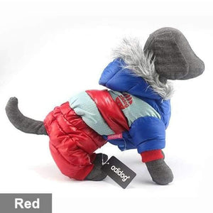 Planet Gates New Red / S (10) Winter Pet Dog Clothes Super Warm Down Jacket For Small Dogs Waterproof Dog Coat Thicker Cotton Hoodies For Chihuahua