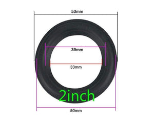 Planet Gates New size Speaker Rubber Surround Suspension Repair Accessories for 2 inch 2.5inch 3.5 inch 4inch 4.5 inch 5.25 inch 6.5inch 8"