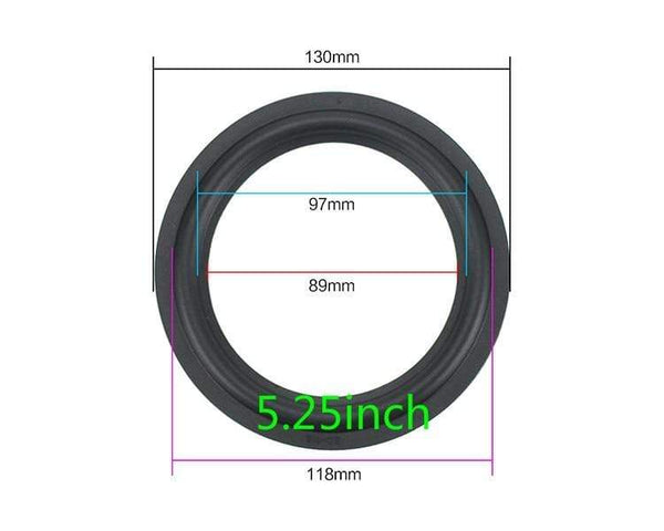 Planet Gates New size Speaker Rubber Surround Suspension Repair Accessories for 2 inch 2.5inch 3.5 inch 4inch 4.5 inch 5.25 inch 6.5inch 8"
