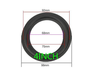 Planet Gates New size Speaker Rubber Surround Suspension Repair Accessories for 2 inch 2.5inch 3.5 inch 4inch 4.5 inch 5.25 inch 6.5inch 8"