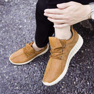 Planet Gates New Spring Autumn Men Solid Lace-Up Flat Vulcanize Shoes Casual Soft Sneakers Fashion Black Gray Brown Male Shoes 8H0394