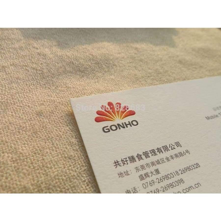 Planet Gates New style 90X54 mm emboss LOGO Thick paper card for business man 200 cards per design