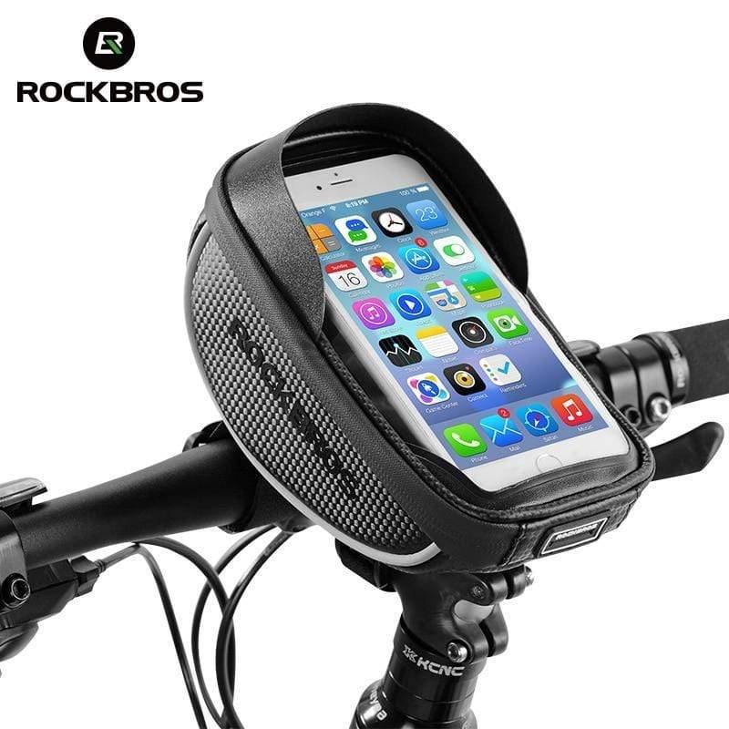 Planet Gates New Style Black bag / China Bike Frame Front Tube Bag Cycling Riding Bag Pannier Smartphone GPS Touch Screen Case Bike Bicycle Accessories 4 Colors