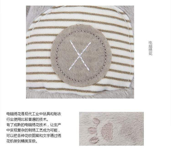 Planet Gates New Style Plush Stuffed Cute Appease Rabbit Bear Animal Toys Infant Baby Comfort Dolls For Children Kids Birthday Pretty Gift