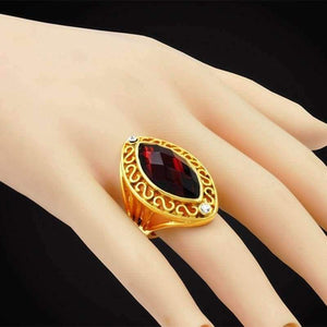 Planet Gates New Trendy High-end S Letter Gold Color Candy Top Brand Luxury Jewelry,Retro Big Rings For Women Men Anel Wholesale
