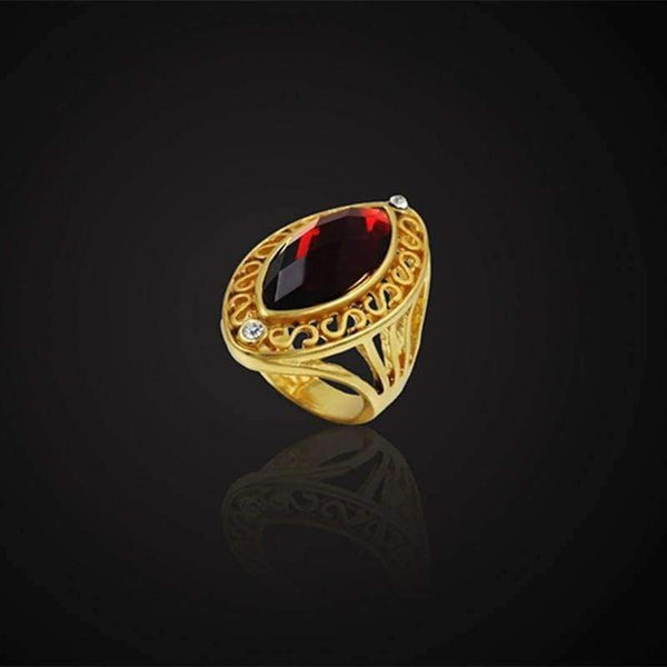 Planet Gates New Trendy High-end S Letter Gold Color Candy Top Brand Luxury Jewelry,Retro Big Rings For Women Men Anel Wholesale