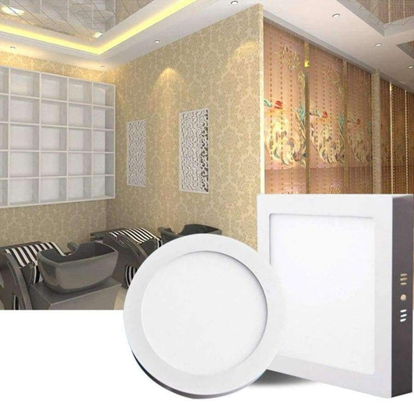 Planet Gates New TSLEEN Round Square Surface Ceiling Lamp LED Panel Down Light For Home Commercial Cool Warm White LED AC 85-265V
