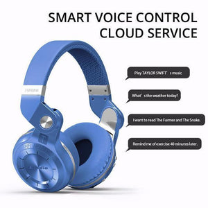 Planet Gates New version Blue / China Bluedio T2S(Shooting Brake) Bluetooth stereo headphones wireless headphones Bluetooth 4.1 headset  headphones