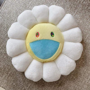 40cm-60cm Sunflower Pillow Soft Flower Stuffed Doll Kawaii Kaikai Kiki Colorful Plush Toy Cushion Gift Sunflower Cushion