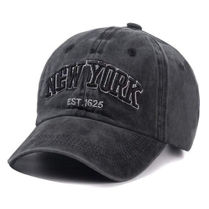 Planet Gates New York Washed Cotton Cap For Men Women Gorras Snapback Caps Baseball Caps Casquette Dad Hat Outdoors Cap