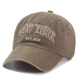 Planet Gates New York Washed Cotton Cap For Men Women Gorras Snapback Caps Baseball Caps Casquette Dad Hat Outdoors Cap