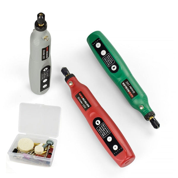 Planet Gates NEWACALOX USB Charging Variable Speed Mini Grinder Machine Rotary Tools Kit Grinder Set with 126pcs Engraving Accessories Kit