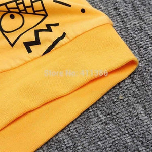 Planet Gates Newborn baby boy clothes baby clothes unisex yellow  color long-sleeved shirt+ pants 2 pcs. bebe girl clothing set ST205