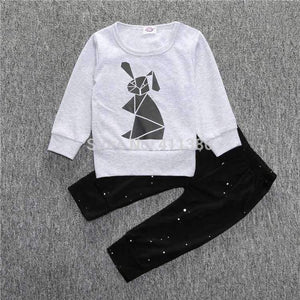 Planet Gates Newborn baby boy clothes baby clothes unisex yellow  color long-sleeved shirt+ pants 2 pcs. bebe girl clothing set ST205