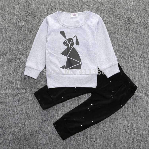 Planet Gates Newborn baby boy clothes baby clothes unisex yellow  color long-sleeved shirt+ pants 2 pcs. bebe girl clothing set ST205