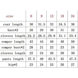 Planet Gates Newborn Baby boy Girls 3 Pieces Set Clothes Hooded Zipper Full Sleeve Open flowers Coat+Full Sleeve Bodysuits+Pants