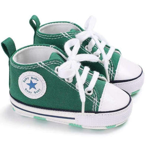 Planet Gates Newborn Sneakers Baby girls Boys Lace-up Canvas Shoes Active All Star Zapatos Bebe Toddler Shoes Infantil Sapatos
