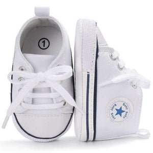 Planet Gates Newborn Sneakers Baby girls Boys Lace-up Canvas Shoes Active All Star Zapatos Bebe Toddler Shoes Infantil Sapatos