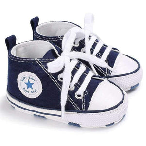 Planet Gates Newborn Sneakers Baby girls Boys Lace-up Canvas Shoes Active All Star Zapatos Bebe Toddler Shoes Infantil Sapatos