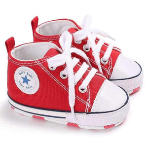 Planet Gates Newborn Sneakers Baby girls Boys Lace-up Canvas Shoes Active All Star Zapatos Bebe Toddler Shoes Infantil Sapatos