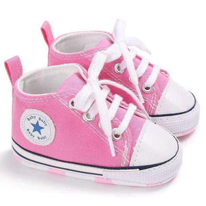 Planet Gates Newborn Sneakers Baby girls Boys Lace-up Canvas Shoes Active All Star Zapatos Bebe Toddler Shoes Infantil Sapatos
