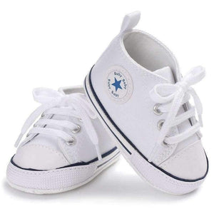 Planet Gates Newborn Sneakers Baby girls Boys Lace-up Canvas Shoes Active All Star Zapatos Bebe Toddler Shoes Infantil Sapatos