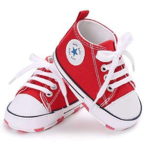 Planet Gates Newborn Sneakers Baby girls Boys Lace-up Canvas Shoes Active All Star Zapatos Bebe Toddler Shoes Infantil Sapatos