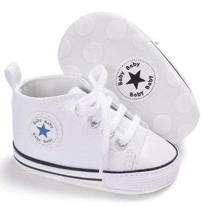 Planet Gates Newborn Sneakers Baby girls Boys Lace-up Canvas Shoes Active All Star Zapatos Bebe Toddler Shoes Infantil Sapatos